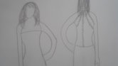 White dress with...